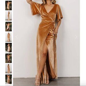 Baltic Born - Golden Hour Wrap Dress Sz M